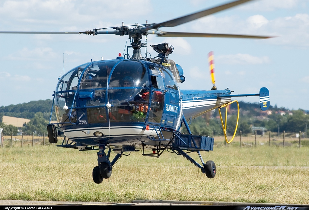 F-MJBX - Eurocopter SA316B Alouette III - Gendarmerie Nationale