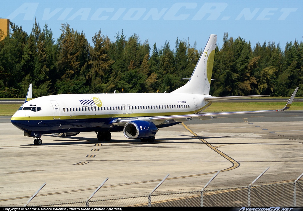 N738MA - Boeing 737-8Q8 - Miami Air