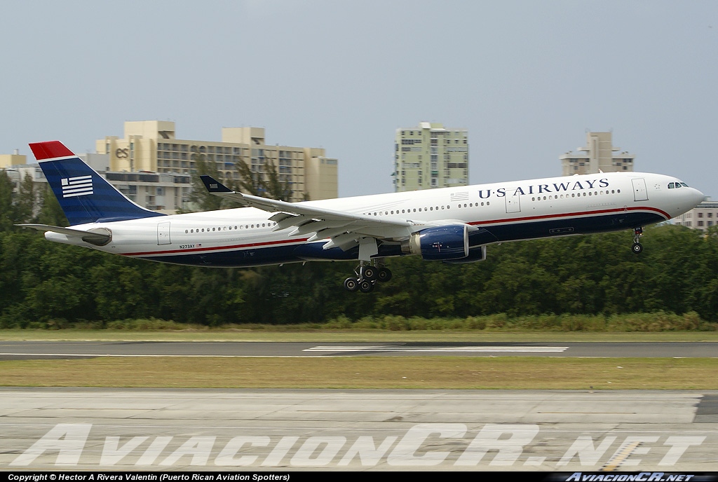 N273AY - Airbus A330-300 - US Airways