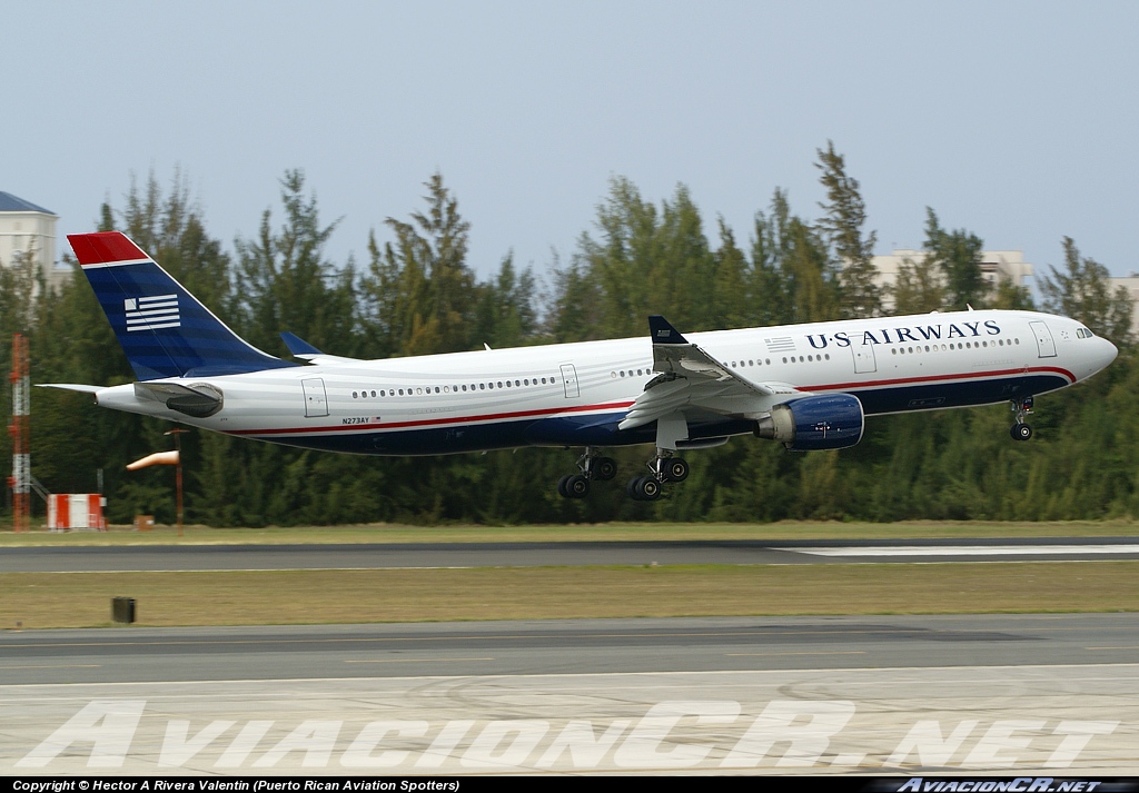 N273AY - Airbus A330-300 - US Airways