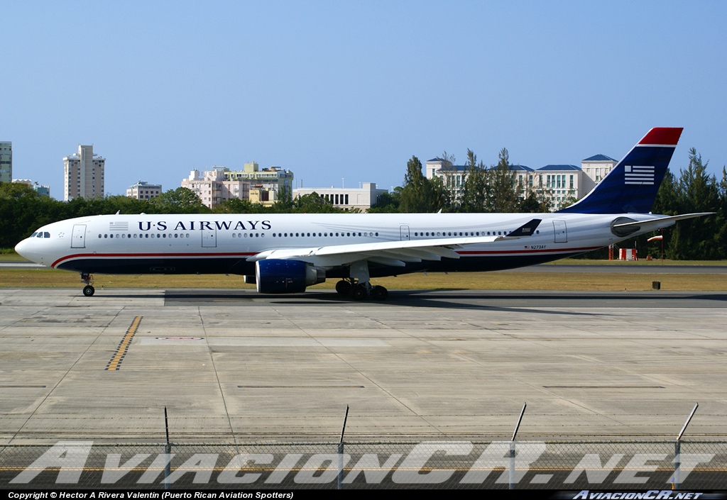 N273AY - Airbus A330-300 - US Airways