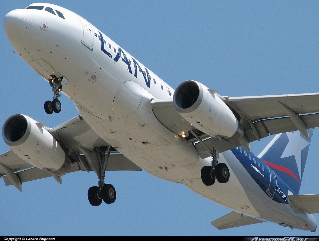 CC-CPO - Airbus A319-100 - LAN Chile