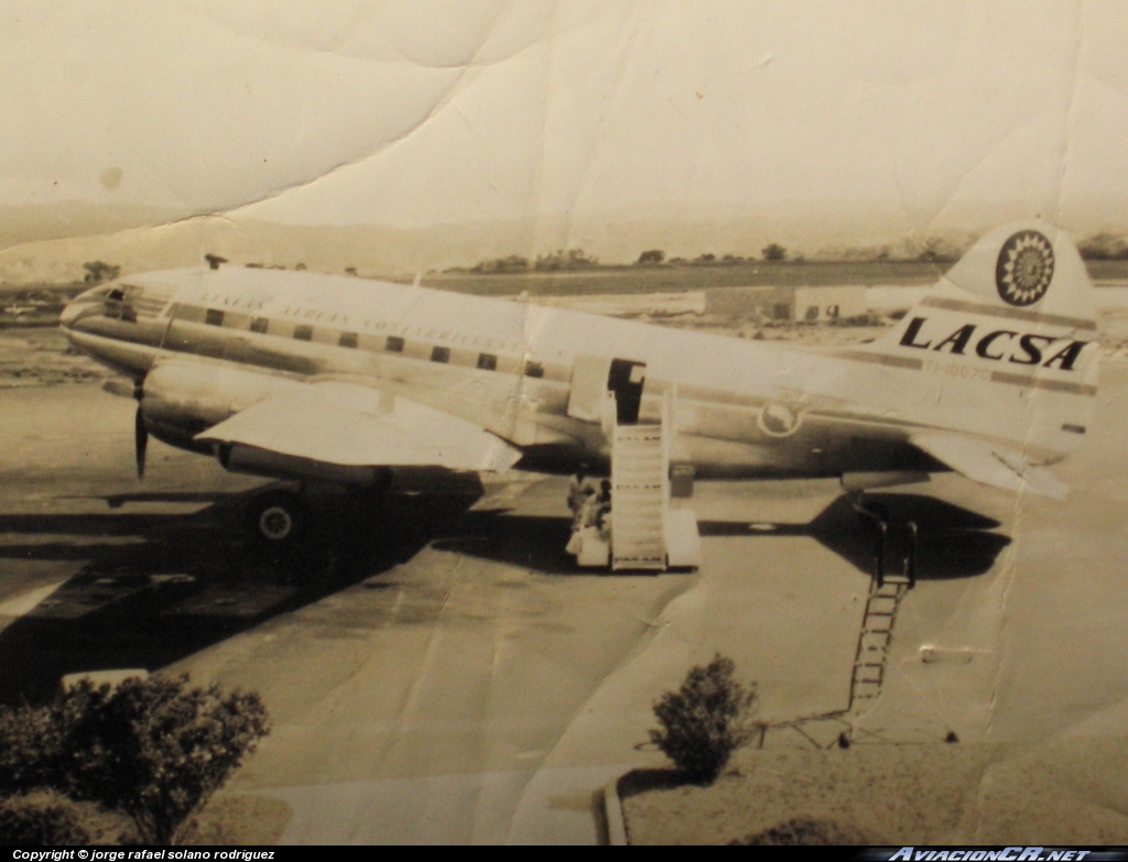 TI-1007C - Curtis Comando C-46 - LACSA - Líneas Aéreas Costarricenses S.A.