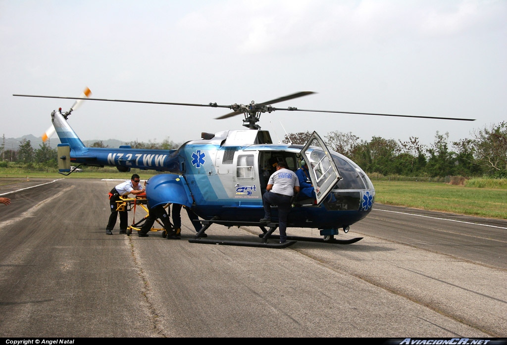 N727WW - MBB BO-105LS-A3 - Critical Air Transport