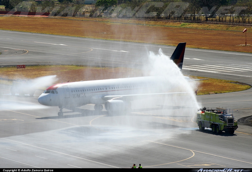 N486TA - Airbus A320-233 - TACA