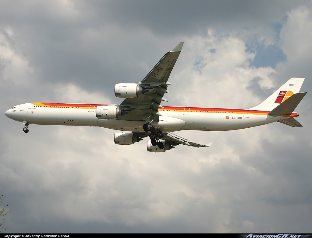 EC-IOB - Airbus A340-642 - Iberia