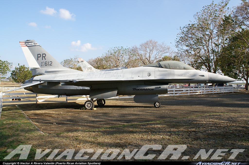 81-0612 - General dynamics F-16A Fighting Falcon - USA-National Guard