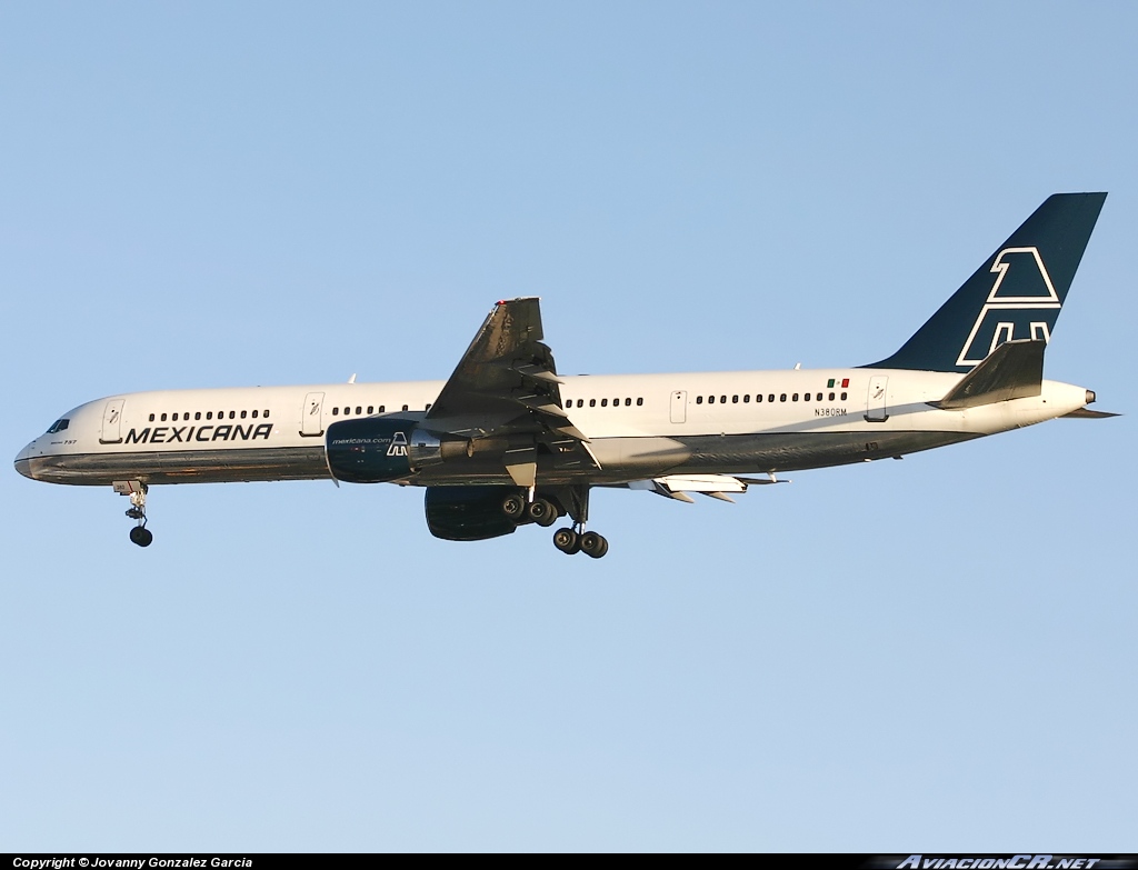 N380RM - Boeing 757-2Q8 - Mexicana