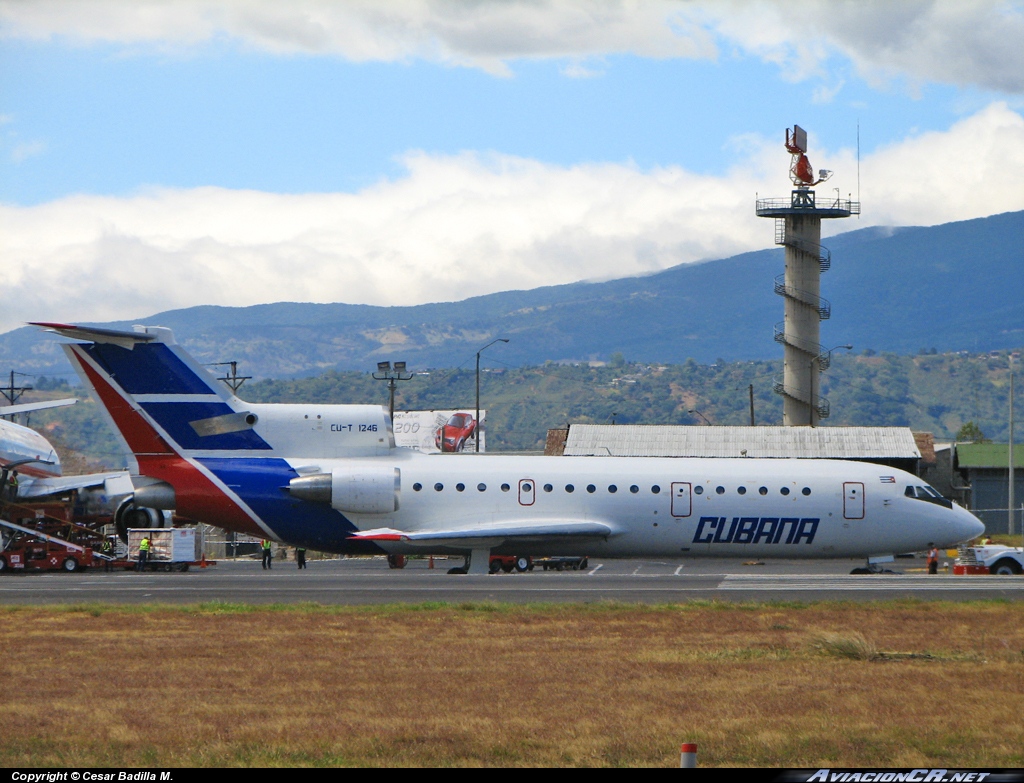 CU-T1246 - Yakovlev YAK-42 - Cubana de Aviación