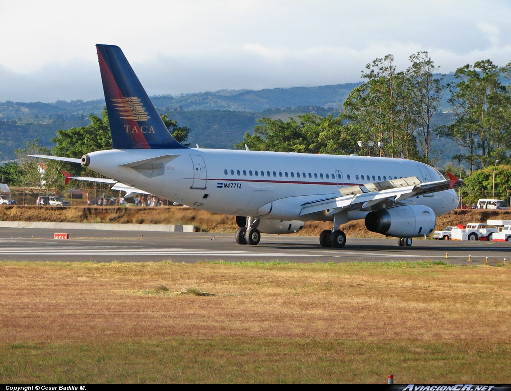 N477TA - Airbus A319-132 - TACA