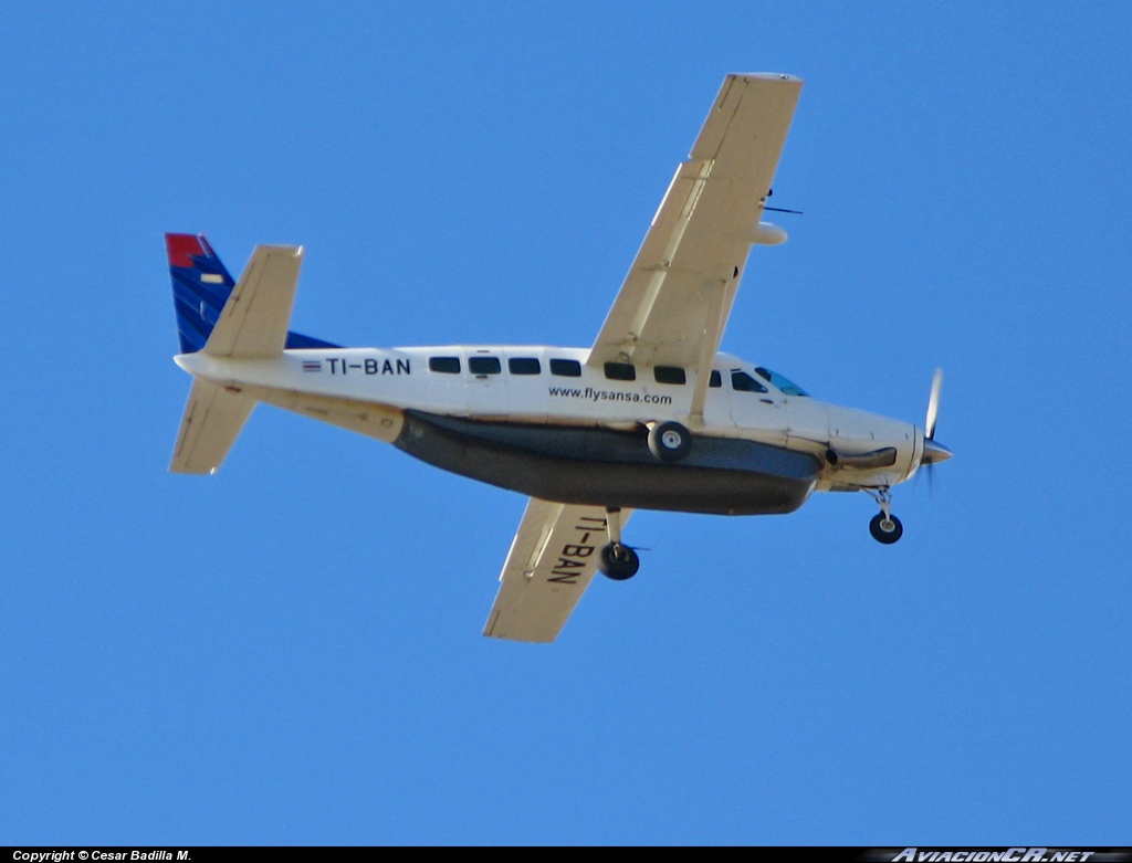 TI-BAN - Cessna 208B Grand Caravan - SANSA - Servicios Aereos Nacionales S.A.