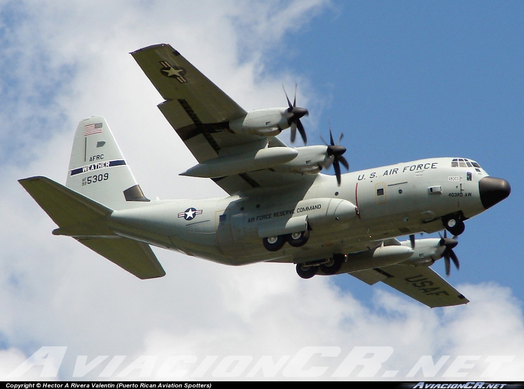 99-5309 - Lockheed WC-130J - USAF - United States Air Force - Fuerza Aerea de EE.UU