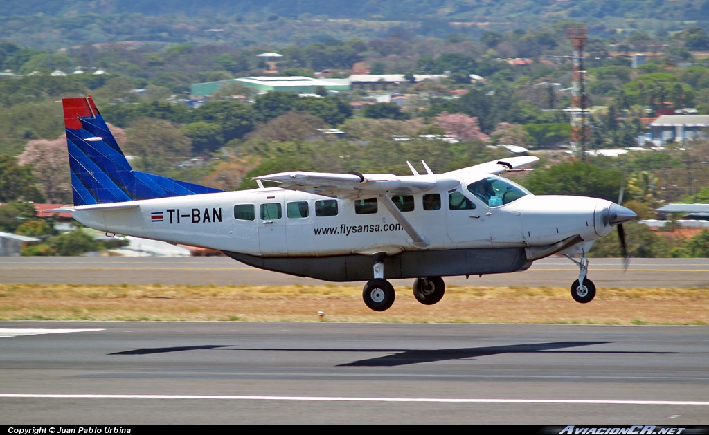 TI-BAN - Cessna 208B Grand Caravan - SANSA - Servicios Aereos Nacionales S.A.