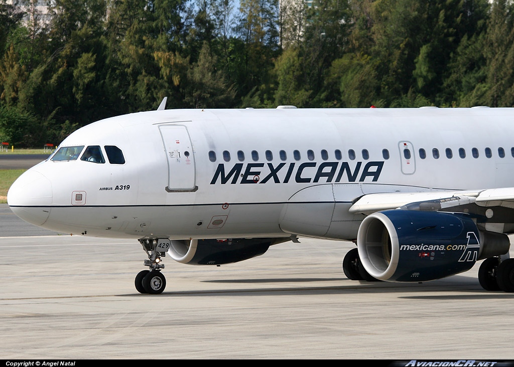 N429MX - Airbus A319-112 - Mexicana