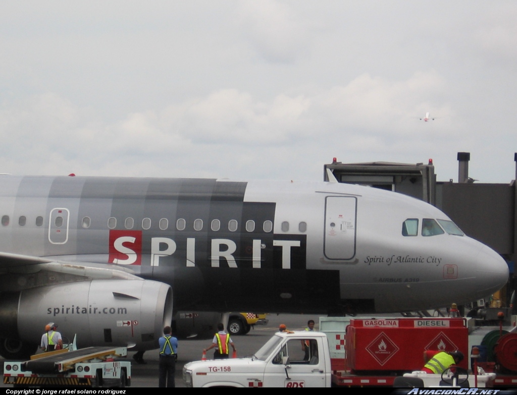 N520NK - Airbus A319-132 - Spirit Airlines