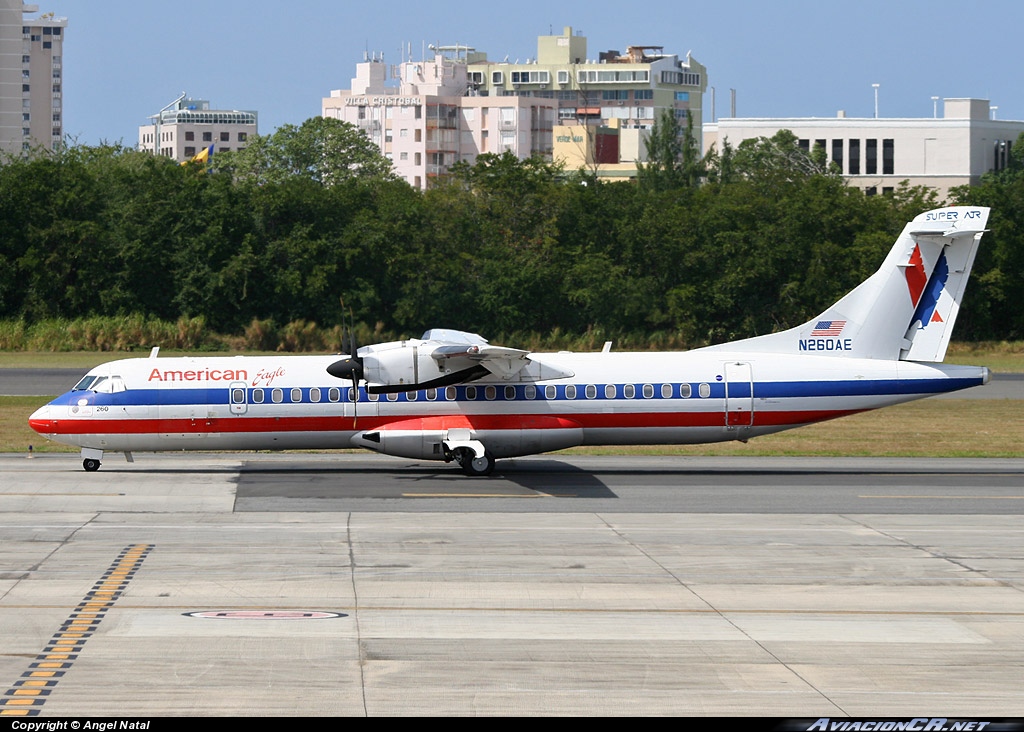 N260AE - Aerospatiale ATR-72 - American Eagle
