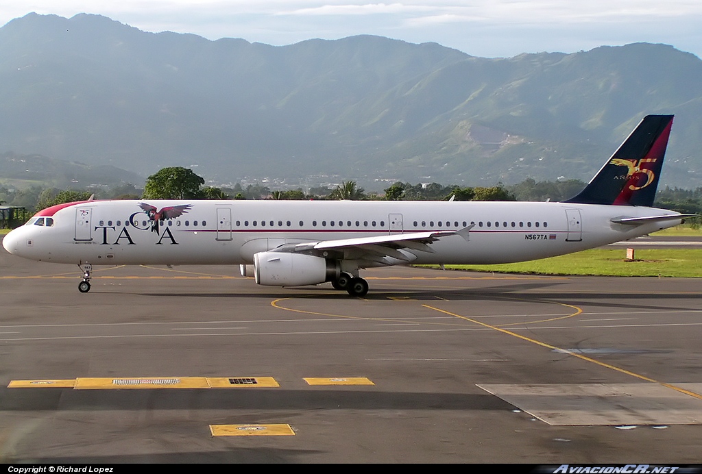 N567TA - Airbus A321-231 - TACA