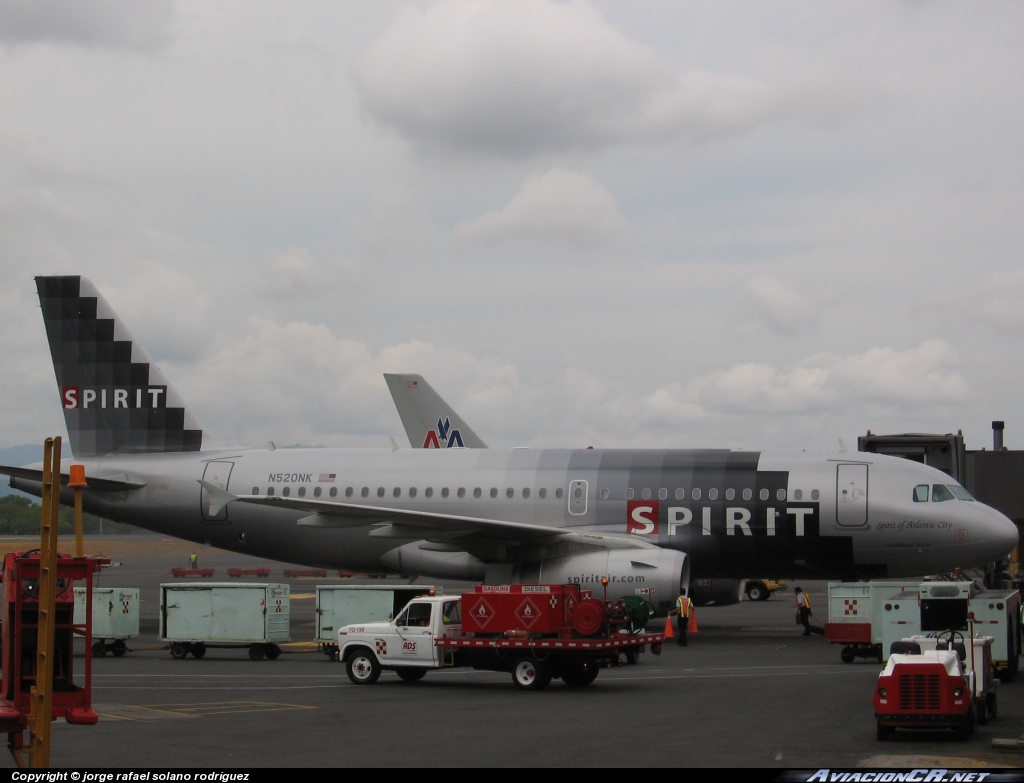 N520NK - Airbus A319-132 - Spirit Airlines