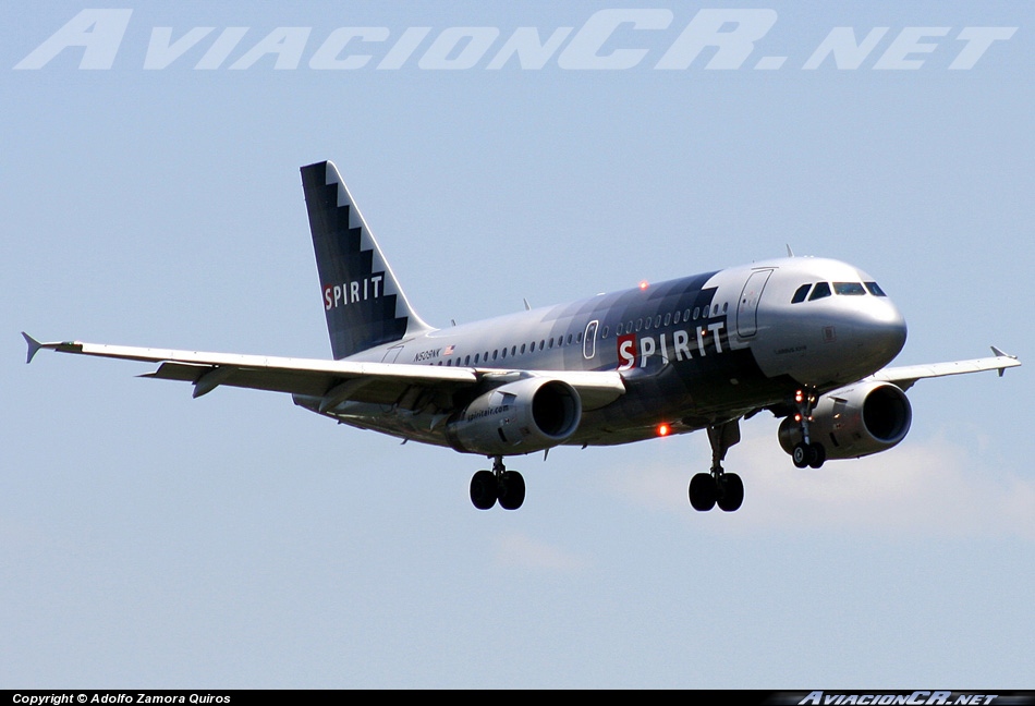 N509NK - Airbus A319-132 - Spirit Airlines