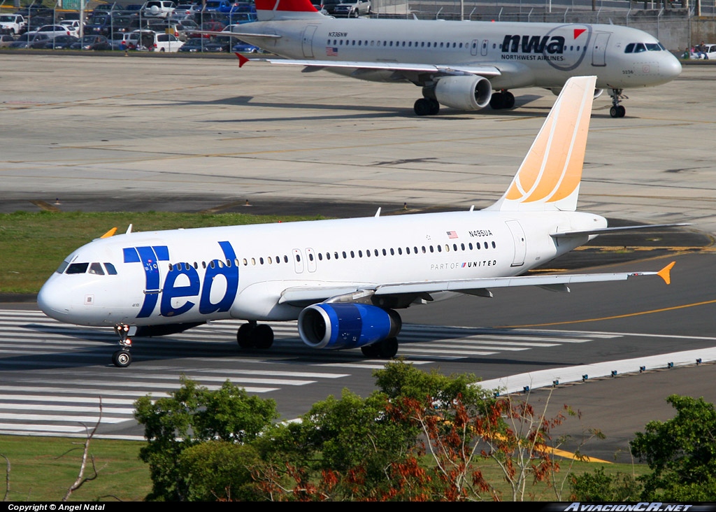 N495UA - Airbus A320-232 - United Airlines