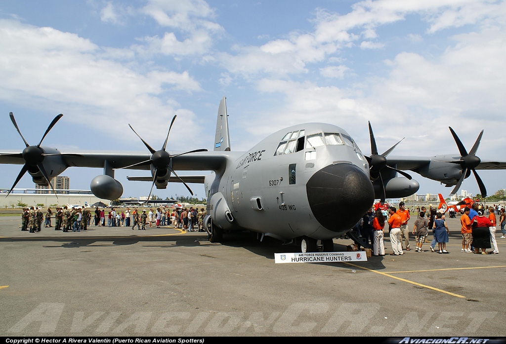  - Lockheed - WC-130J - USAF - United States Air Force - Fuerza Aerea de EE.UU