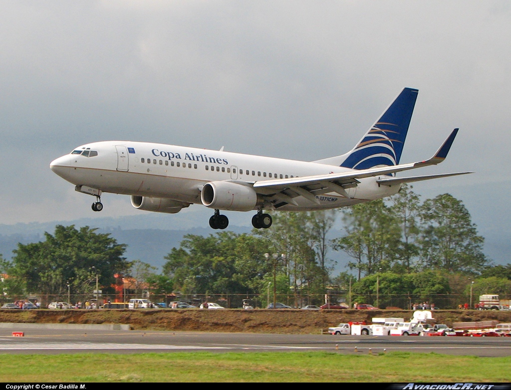 HP-1371CMP - Boeing 737-7V3 - Copa Airlines