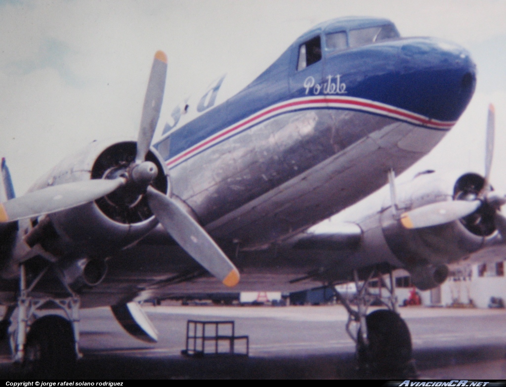 TI-SAG - Douglas DC-3 - SANSA - Servicios Aereos Nacionales S.A.