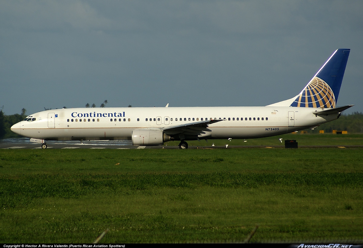 N72405 - Boeing 737-900 - Continental Airlines