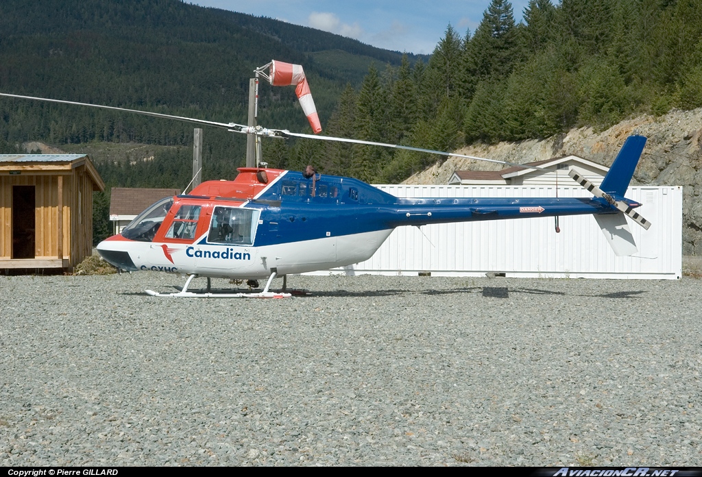 C-GXHC - Bell 206B Jet Ranger II - Canadian Helicopters Company