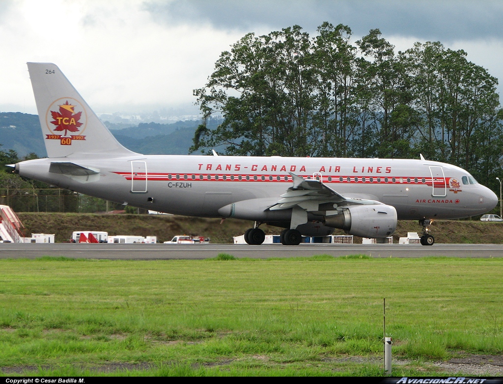 C-FZUH - Airbus A319-114 - Air Canada