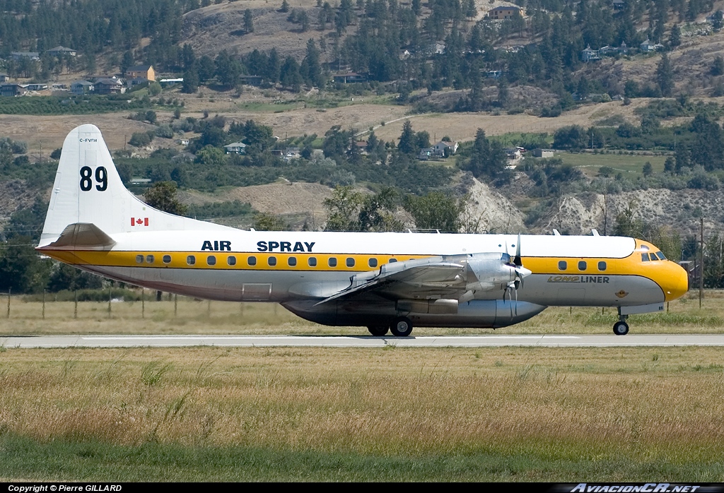 C-FVFH - Lockheed L-188 Electra - Air Spray