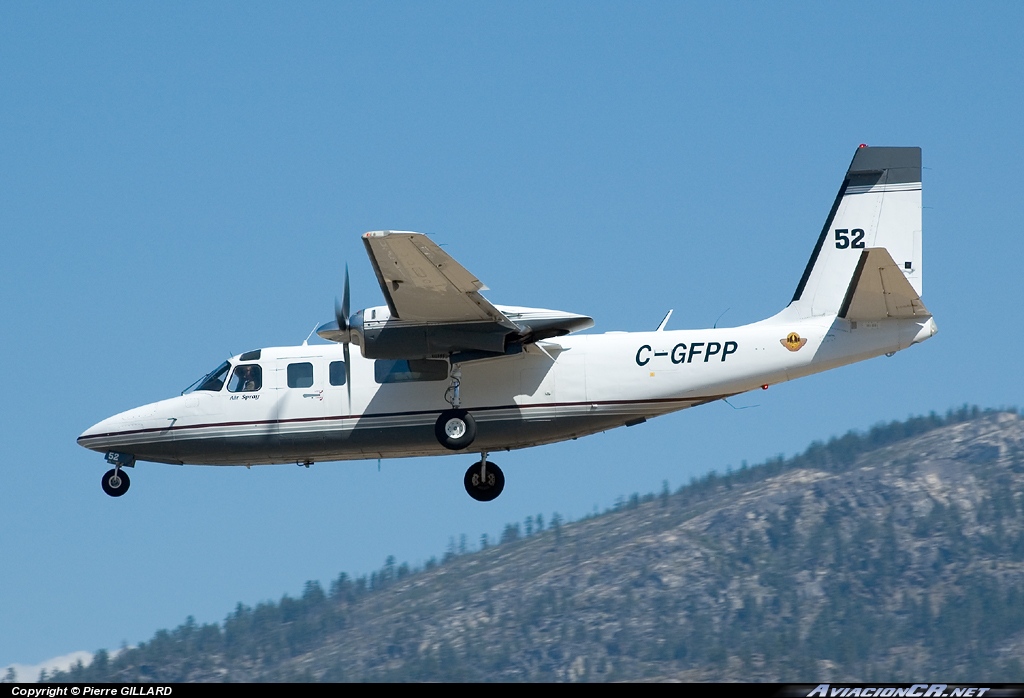 C-GFPP - Rockwell 690 TurboCommander - Air Spray
