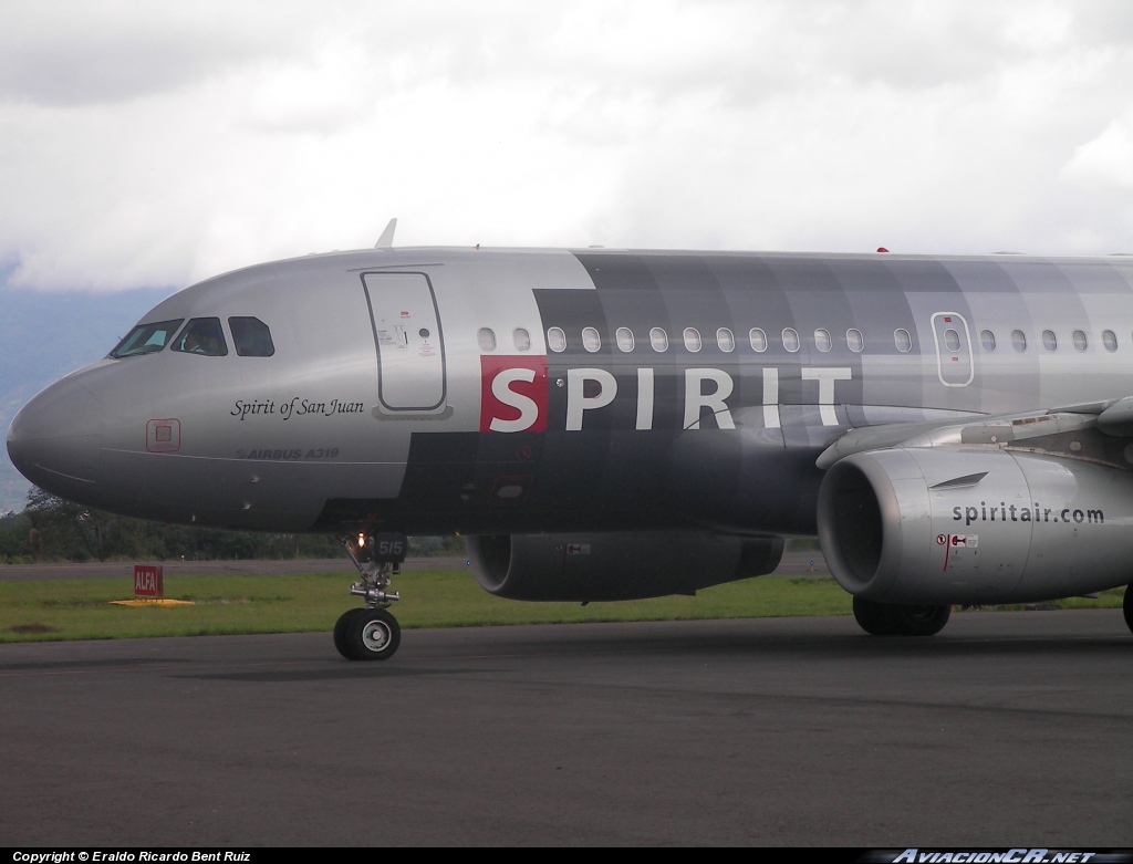 N515NK - Airbus A319-132 - Spirit Airlines