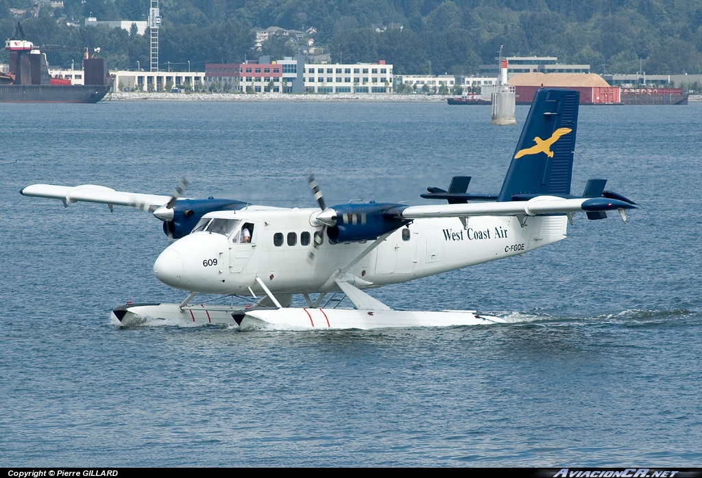 C-FGQE - de Havilland DHC-6 Twin Otter - West Coast Air