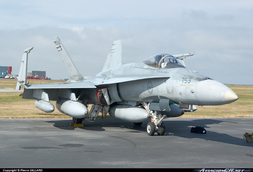 188753 - CF-18A Hornet - Fuerza Aérea Canadiense