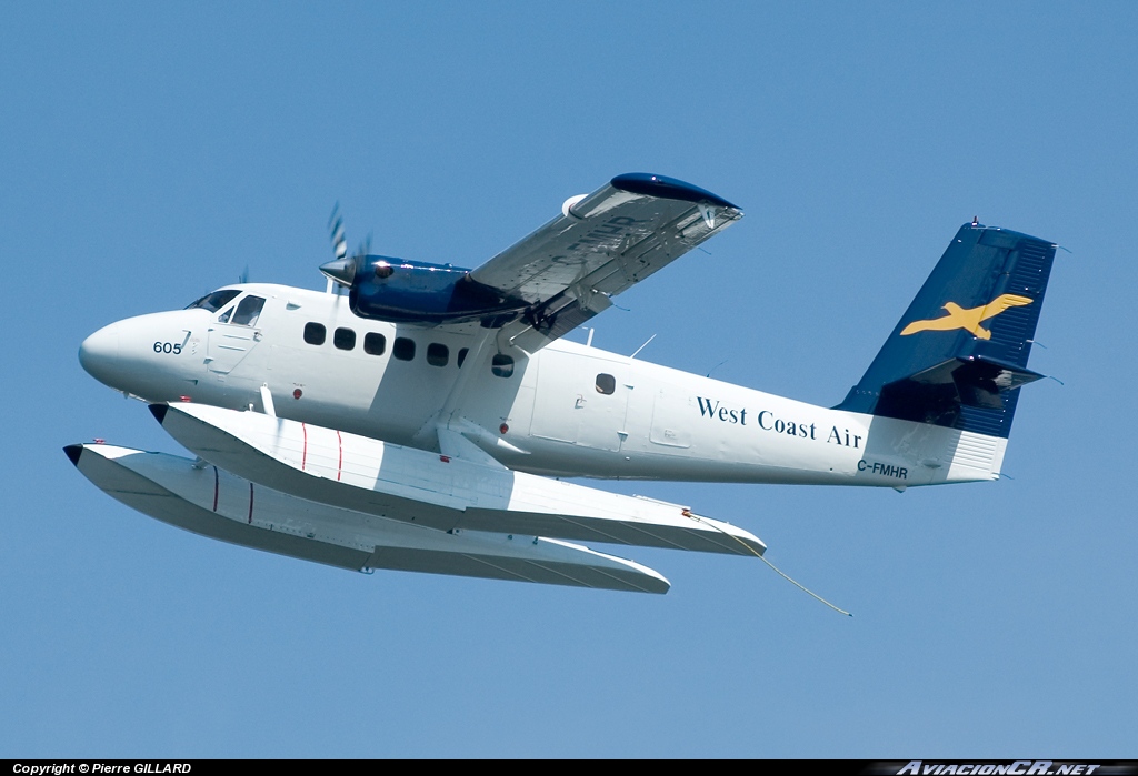 C-FMHR - de Havilland DHC-6 Twin Otter - West Coast Air