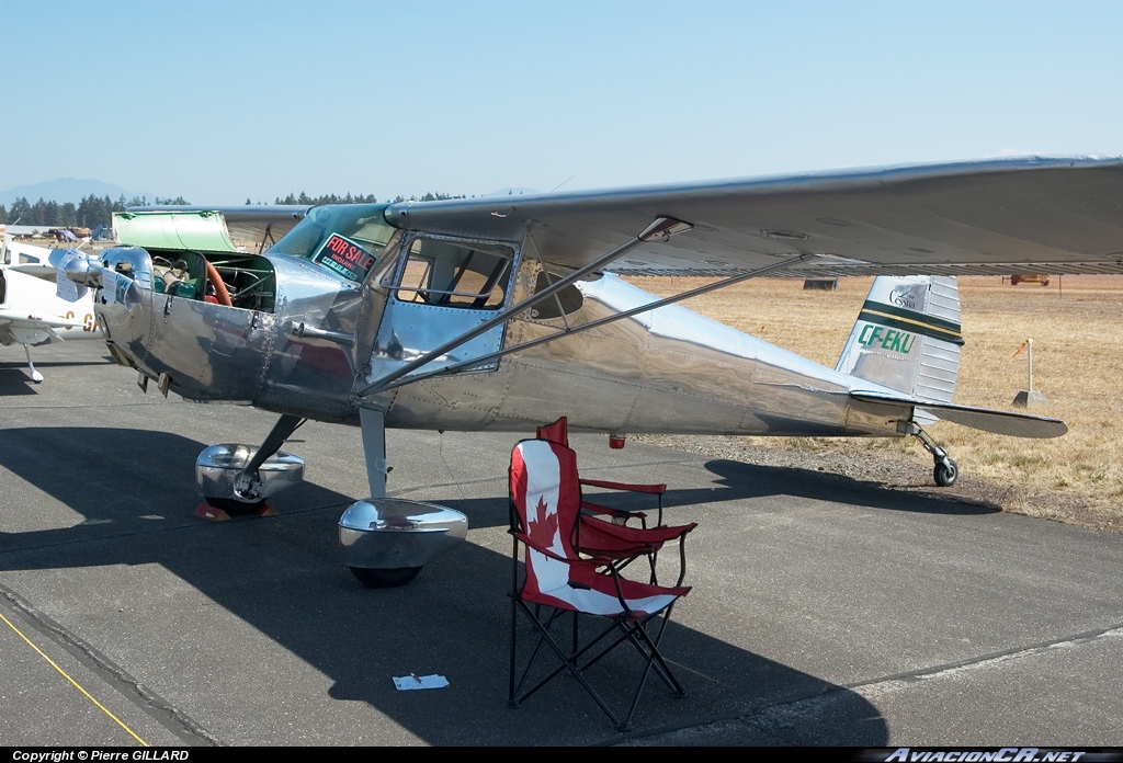 CF-EKU - Cessna 140 - Privado