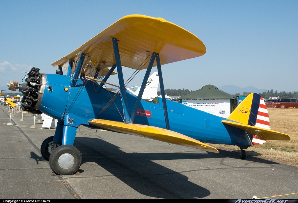 C-GJIK - Boeing PT-17 Stearman - Privado