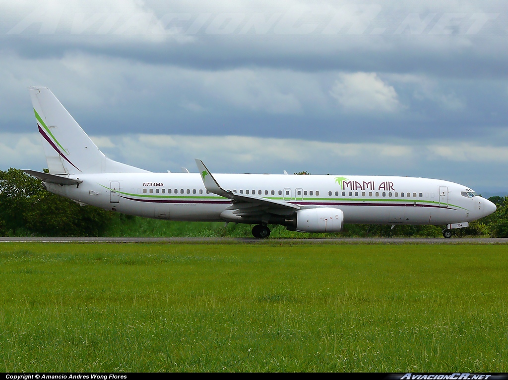 N734MA - Boeing 737-800 - Miami Air