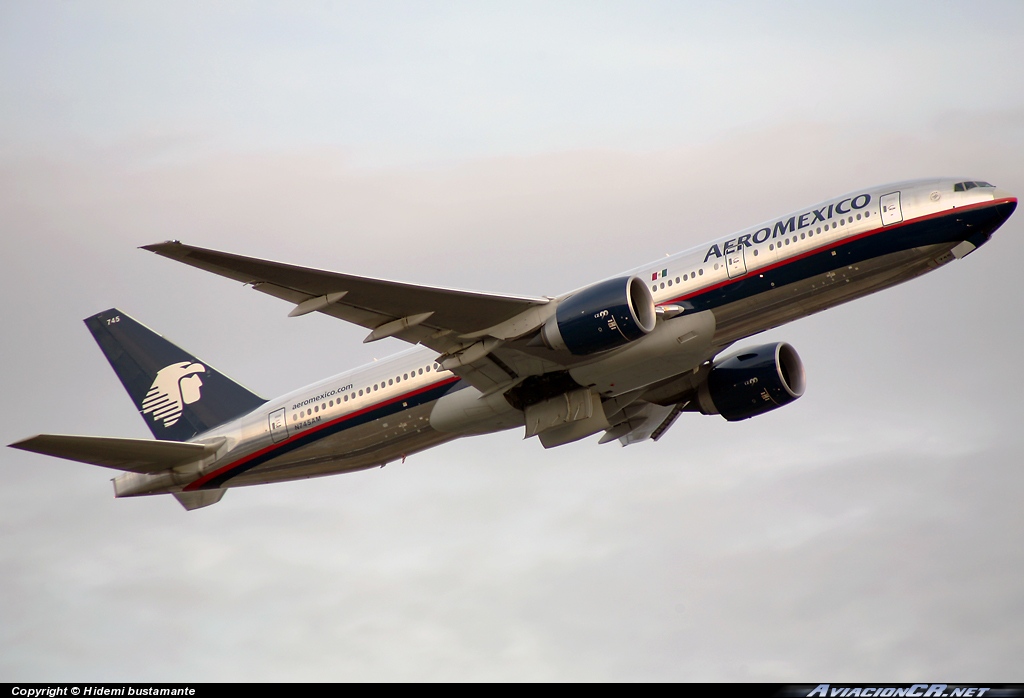N745AM - Boeing 777-2Q8/ER - Aeromexico