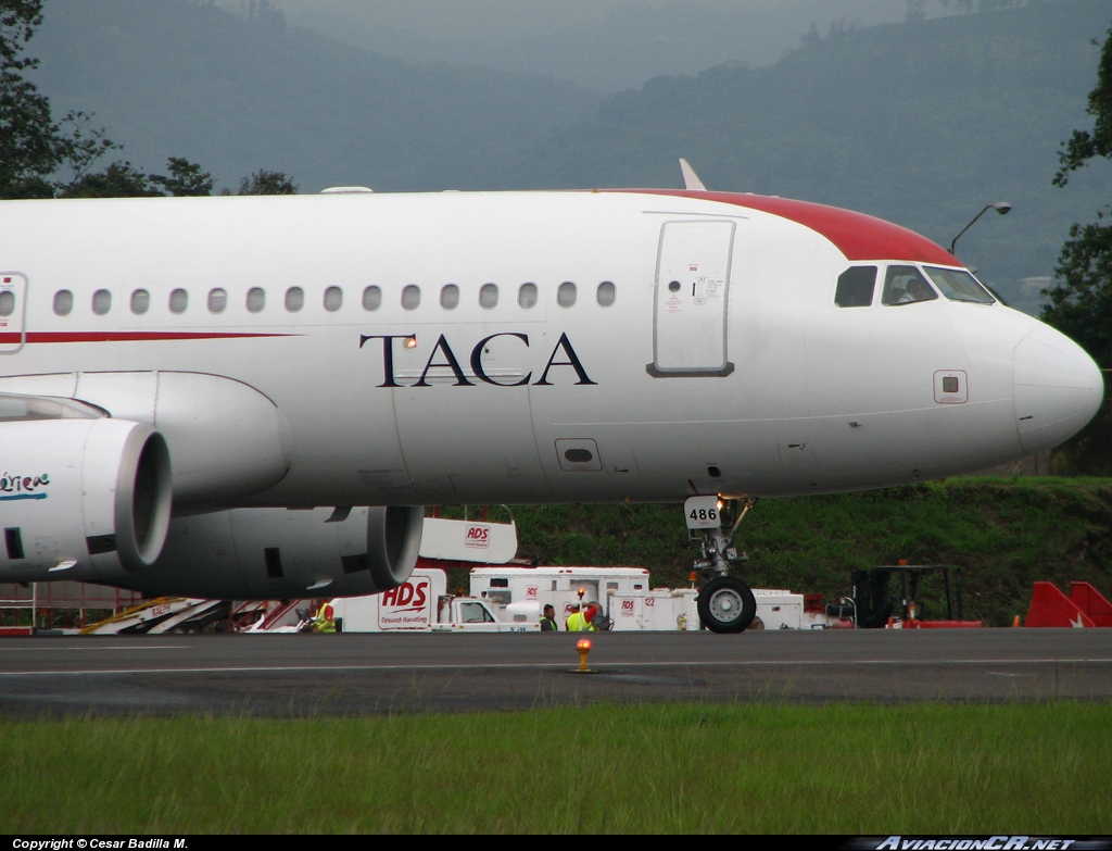 N486TA - Airbus A320-233 - TACA