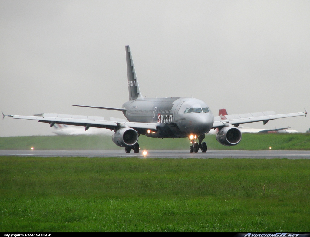 N524NK - Airbus A319-132 - Spirit