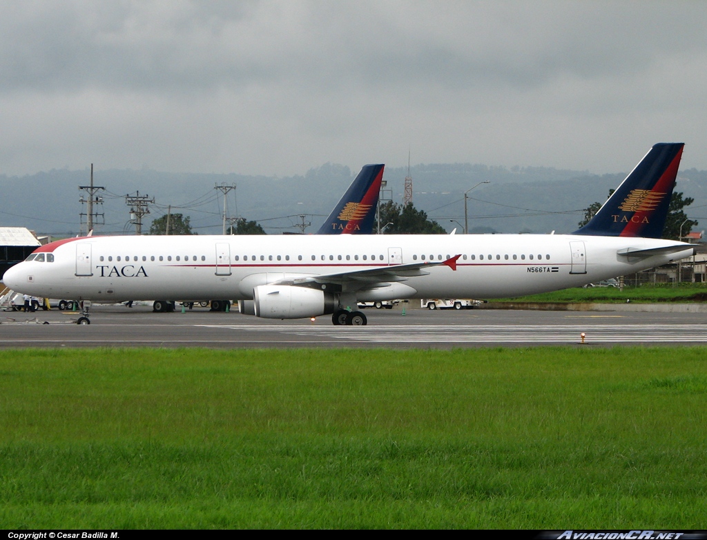 N566TA - Airbus A321-231 - TACA