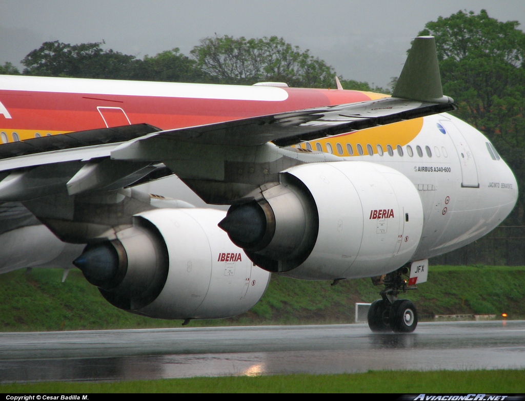 EC-JFX - Airbus A340-642 - Iberia