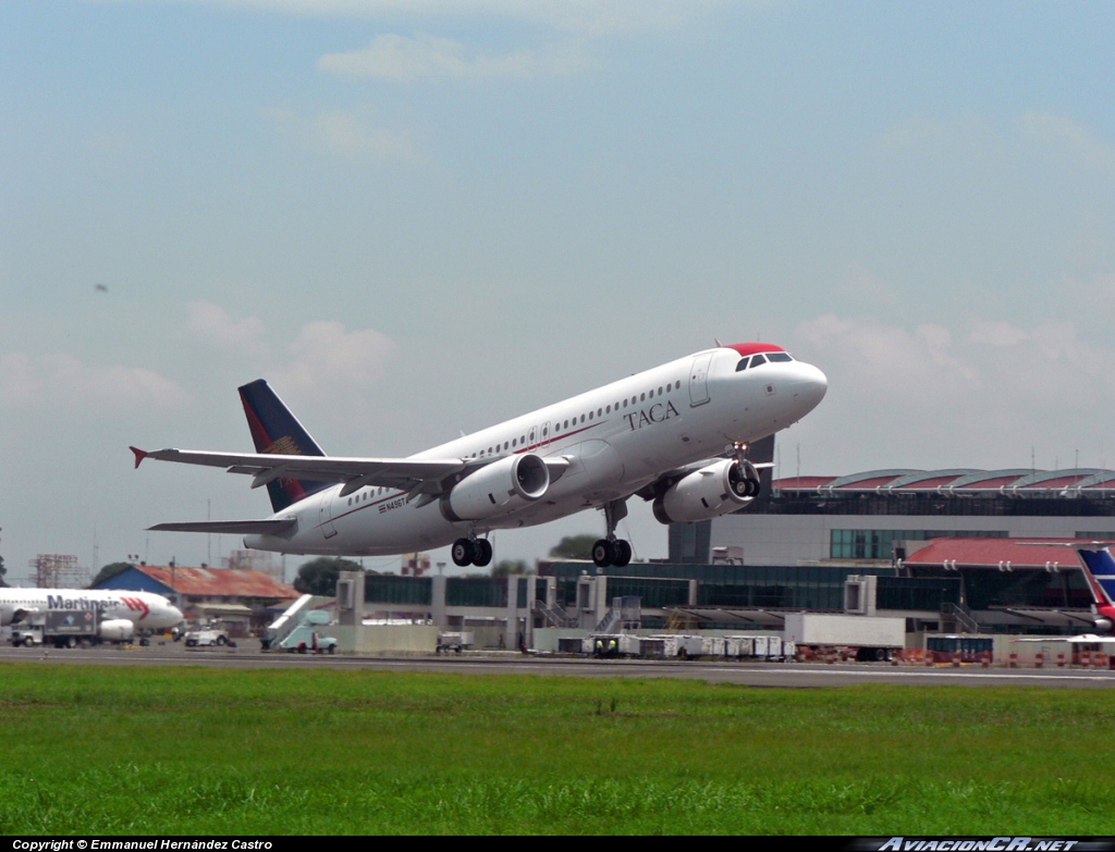 N496TA - Airbus A320-233 - TACA