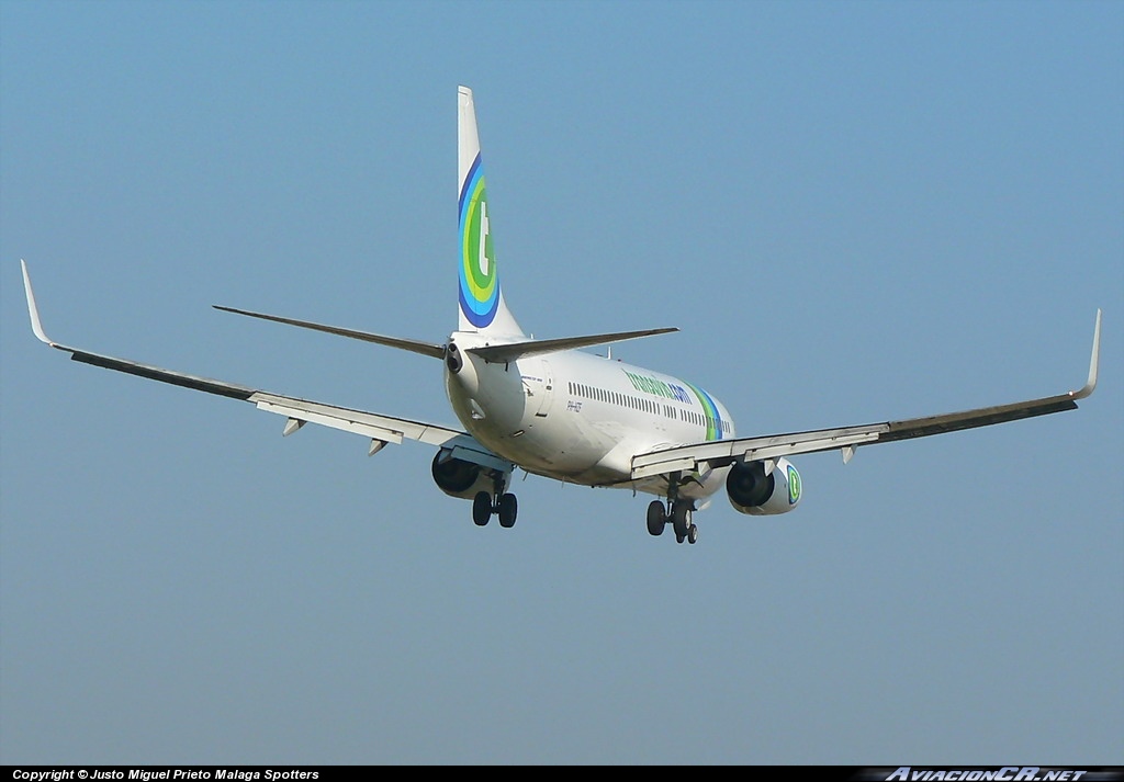 PH-HZF - Boeing 737-800 - Transavia Airlines