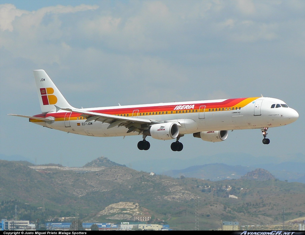 EC-JDM - Airbus A321-211 - Iberia