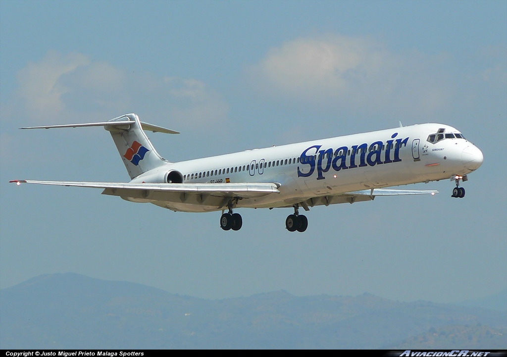 EC-HHP - McDonnell Douglas MD-82 - Spanair