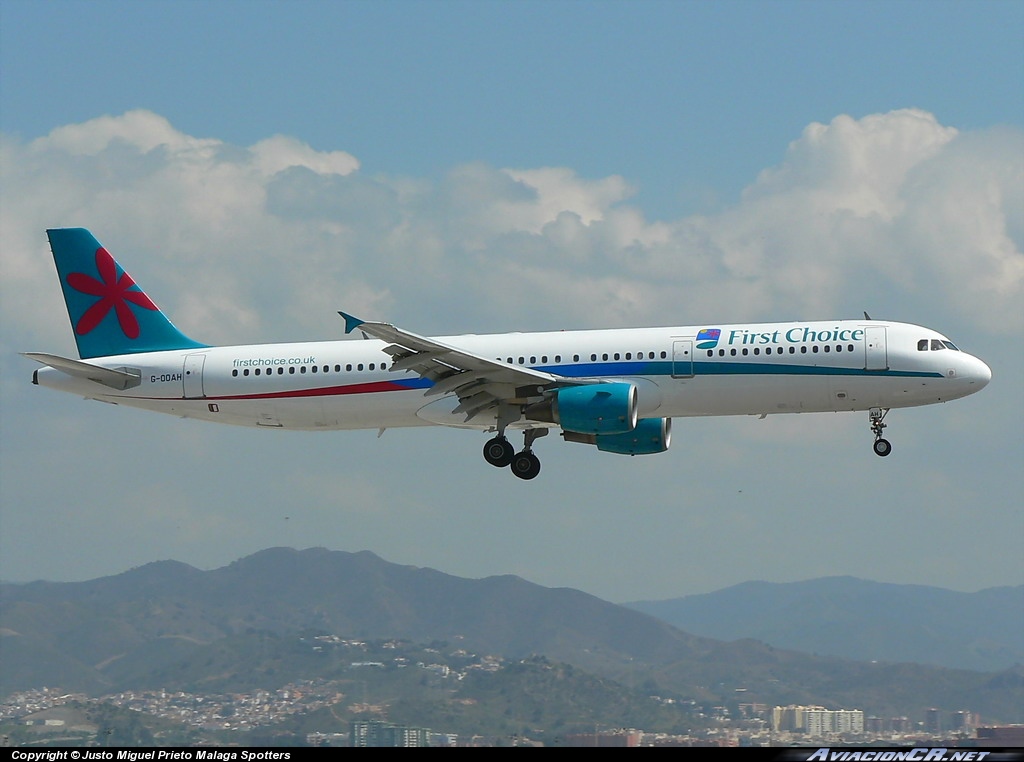 G-OOAH - Airbus A321-200 - First Choice Airways