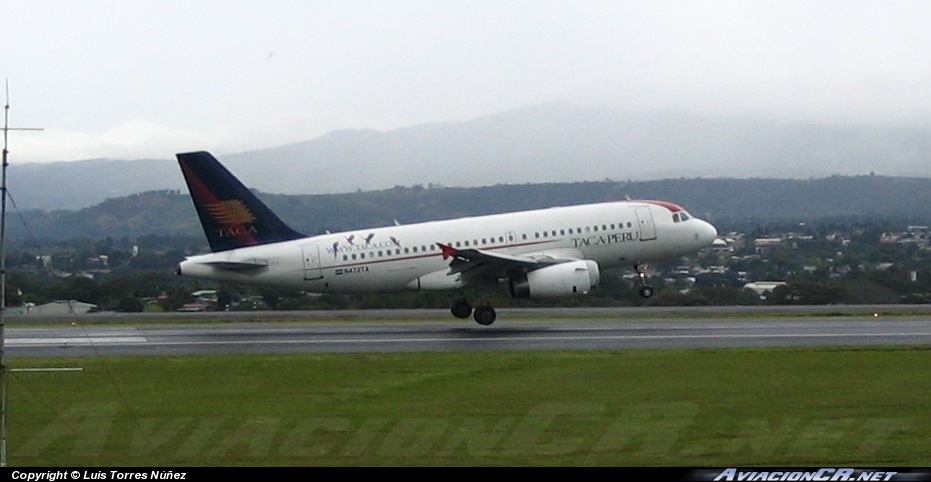 N472TA - Airbus A319-132 - TACA Perú